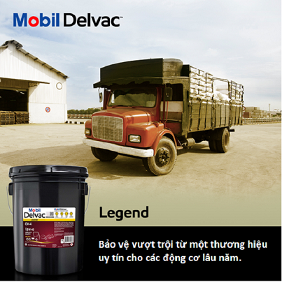 Dầu Mobil Delvac - Lựa chọn hàng đầu cho ô tô - xe tải Dầu Mobil Delvac - Lựa chọn hàng đầu cho ô tô - xe tải