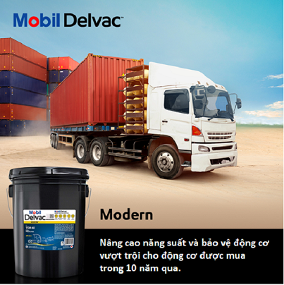 Dầu Mobil Delvac - Lựa chọn hàng đầu cho ô tô - xe tải Dầu Mobil Delvac - Lựa chọn hàng đầu cho ô tô - xe tải
