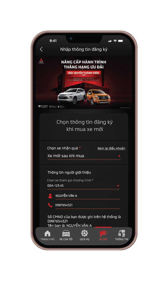 Mitsubishi Việt Nam ra mắt ứng dụng quản lý ô tô thông minh Mitsubishi Việt Nam ra mắt ứng dụng quản lý ô tô thông minh