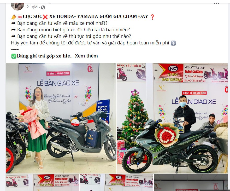 Cuối năm, xe máy Honda, Yamaha đồng loạt hạ giá so với trước Cuối năm, xe máy Honda, Yamaha đồng loạt hạ giá so với trước
