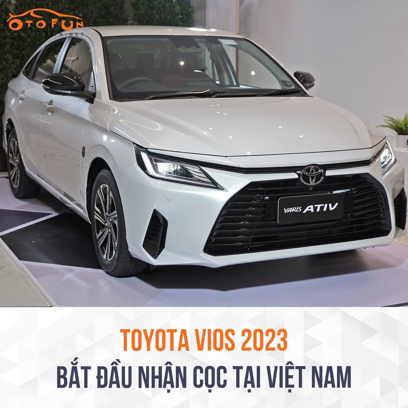Toyota Vios 2023 bắt đầu nhận cọc tại đại lý, ra mắt đầu năm sau Toyota Vios 2023 bắt đầu nhận cọc tại đại lý, ra mắt đầu năm sau