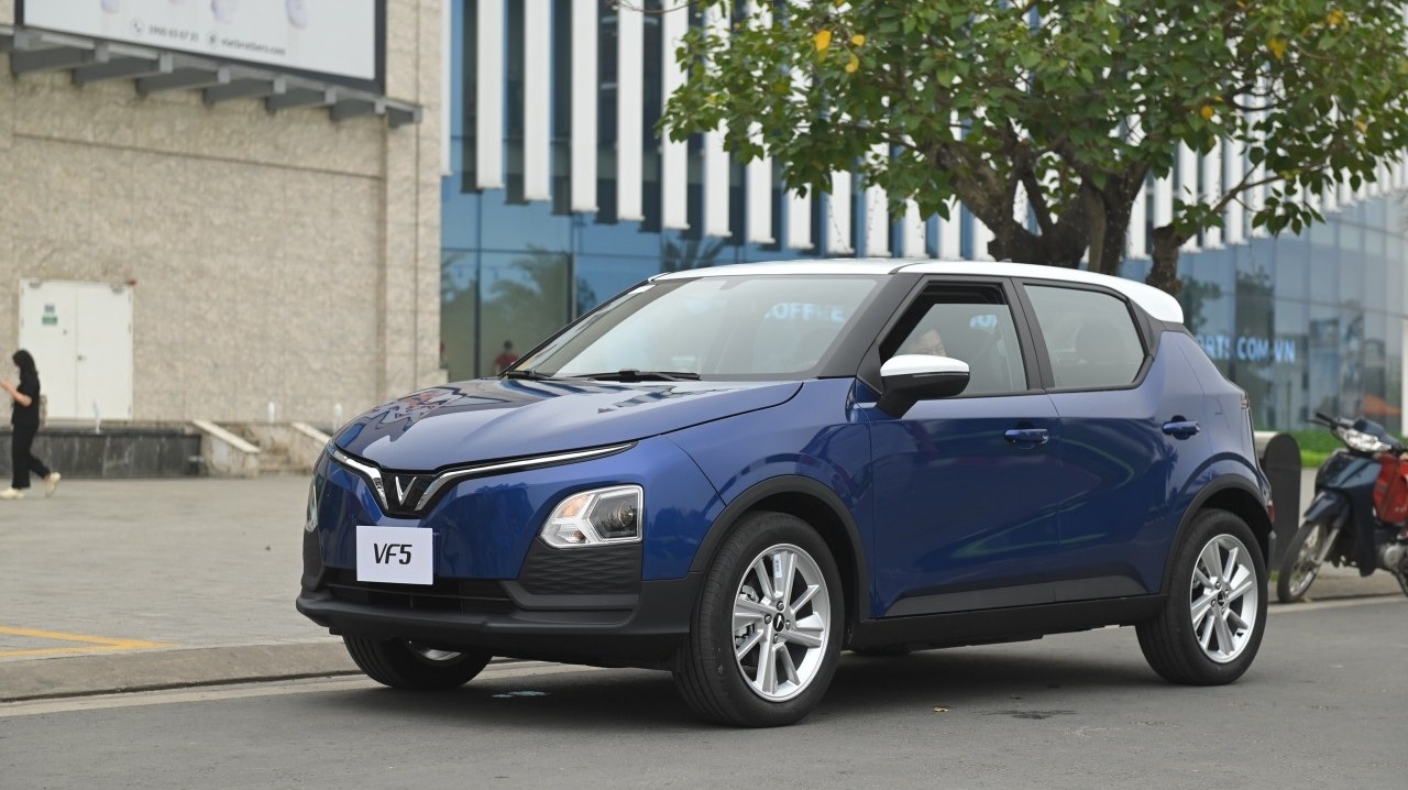 Hình chi tiết VinFast VF5 Plus tại Việt Nam