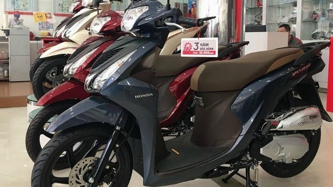 Giá xe ga Honda có thể tăng cao trong thời gian tới do khan hàng