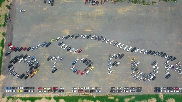 Nhìn lại hai màn xếp xe kỷ lục Otofun từng thực hiện vào năm 2011 và 2016