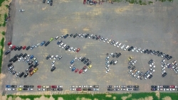 Nhìn lại hai màn xếp xe kỷ lục Otofun từng thực hiện vào năm 2011 và 2016