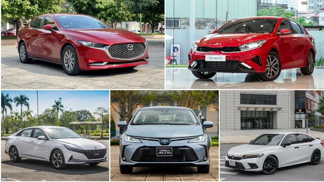 Cả phân khúc C tháng 7/2023 chỉ bán được 1.232 xe