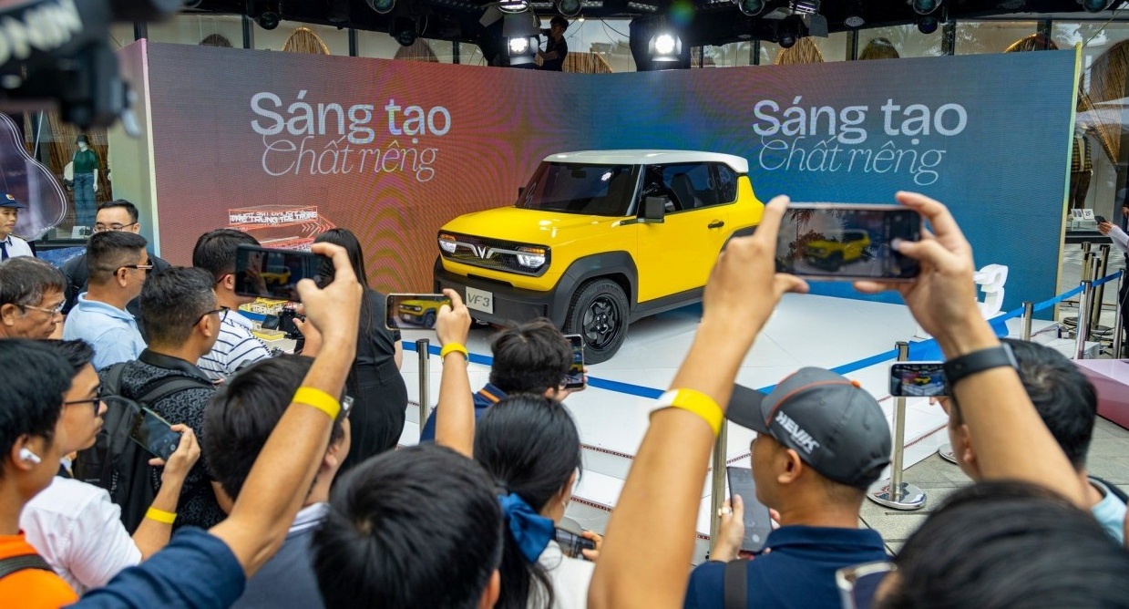 Triển lãm ‘VinFast – Vì tương lai xanh’ diễn ra tại TP.HCM