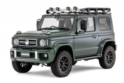 Suzuki Jimny độ ngầu như Land Rover Defender