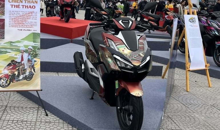 Honda Vario 160 mới ra mắt xuất hiện tại Honda Thanks Day