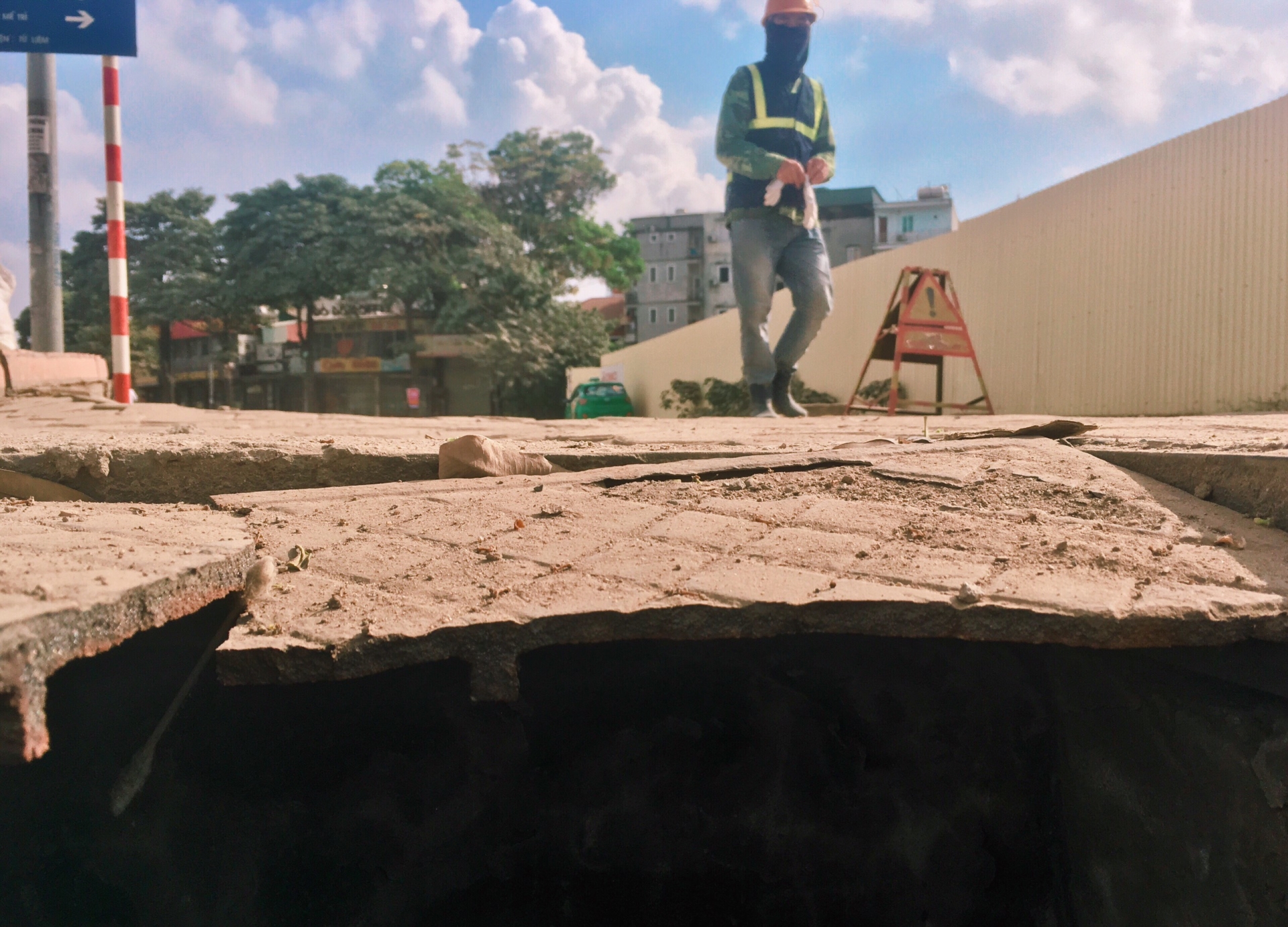 Cạm bẫy bất ngờ quanh công trường xây dựng đường đua F1