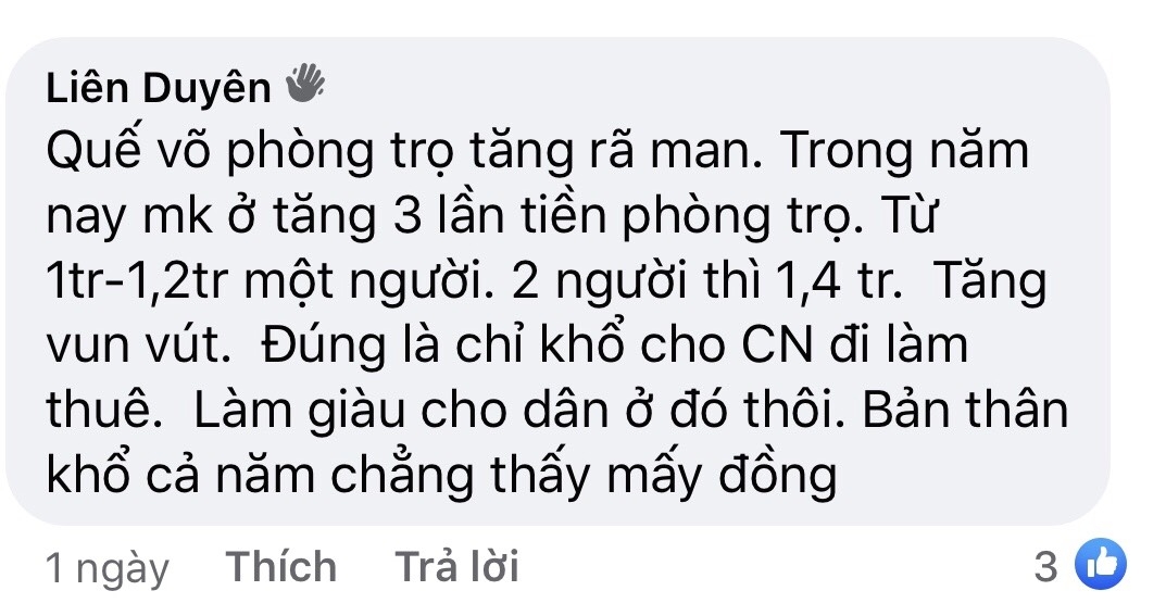 Nhà trọ tăng giá, công nhân lao đao vì tiền thuê nhà Nhà trọ tăng giá, công nhân lao đao vì tiền thuê nhà