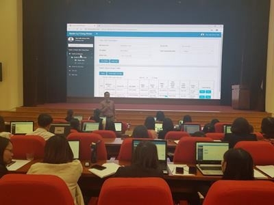 160 học viên được tập huấn triển khai phần mềm quản lý đoàn viên 160 hoc vien duoc tap huan trien khai phan mem quan ly capdoi the doan vien cong doan