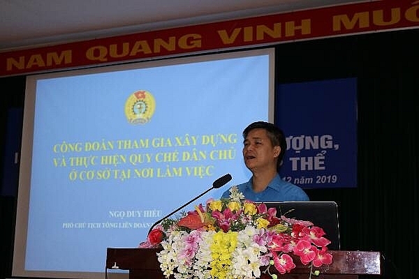 Tập huấn kỹ năng đối thoại, thương lượng và ký kết Thỏa ước lao động tập thể tap huan ky nang doi thoai thuong luong va ky ket thoa uoc lao dong tap the