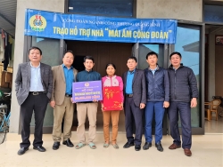 Quảng Bình: Hỗ trợ xây mới 3 căn nhà “Mái ấm Công đoàn” cho đoàn viên khó khăn
