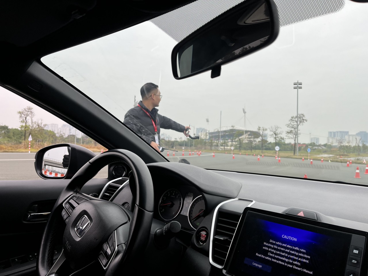 Khách hàng thích thú trải nghiệm các mẫu xe Honda tại Honda Thanks Day