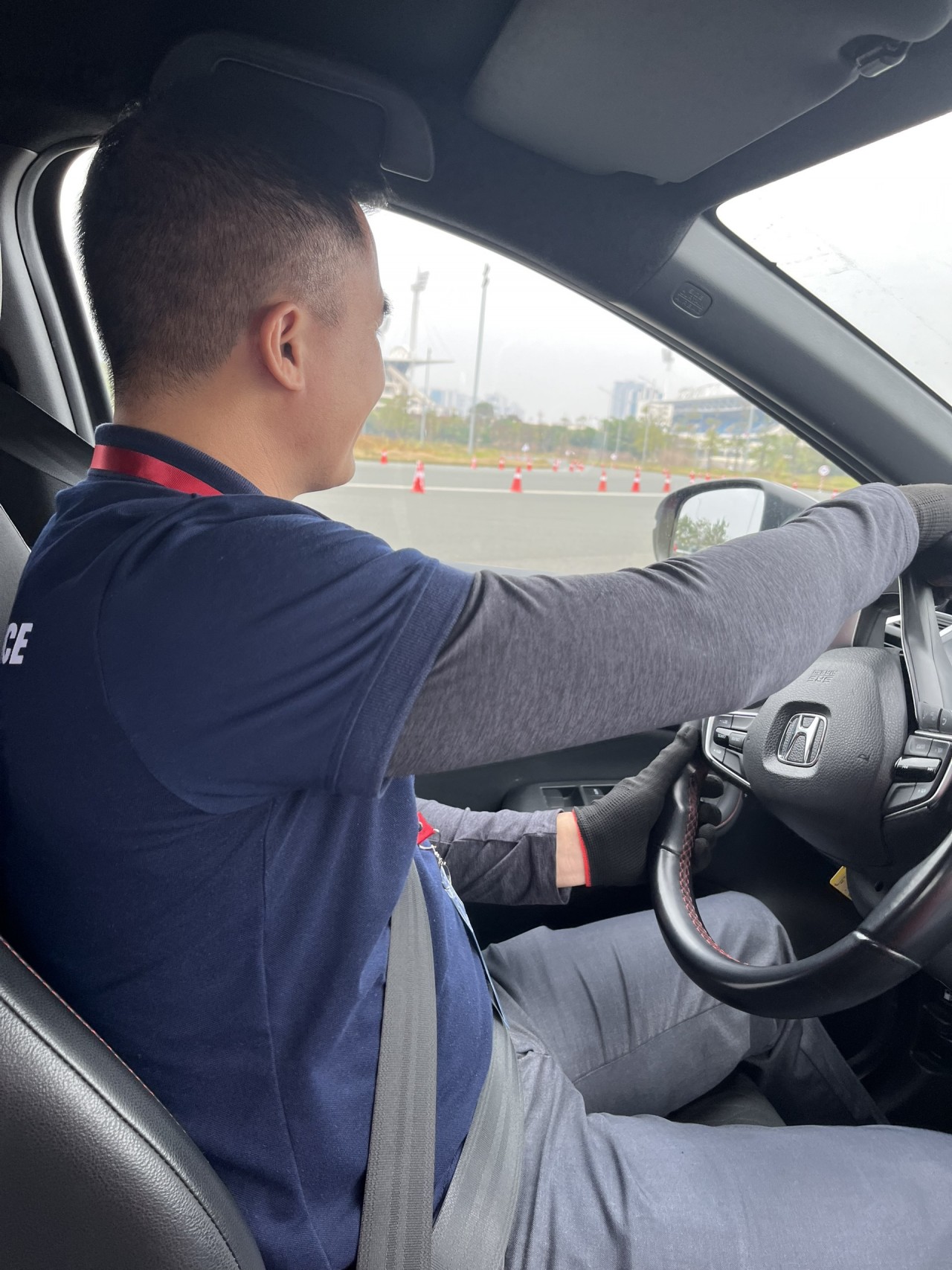 Khách hàng thích thú trải nghiệm các mẫu xe Honda tại Honda Thanks Day