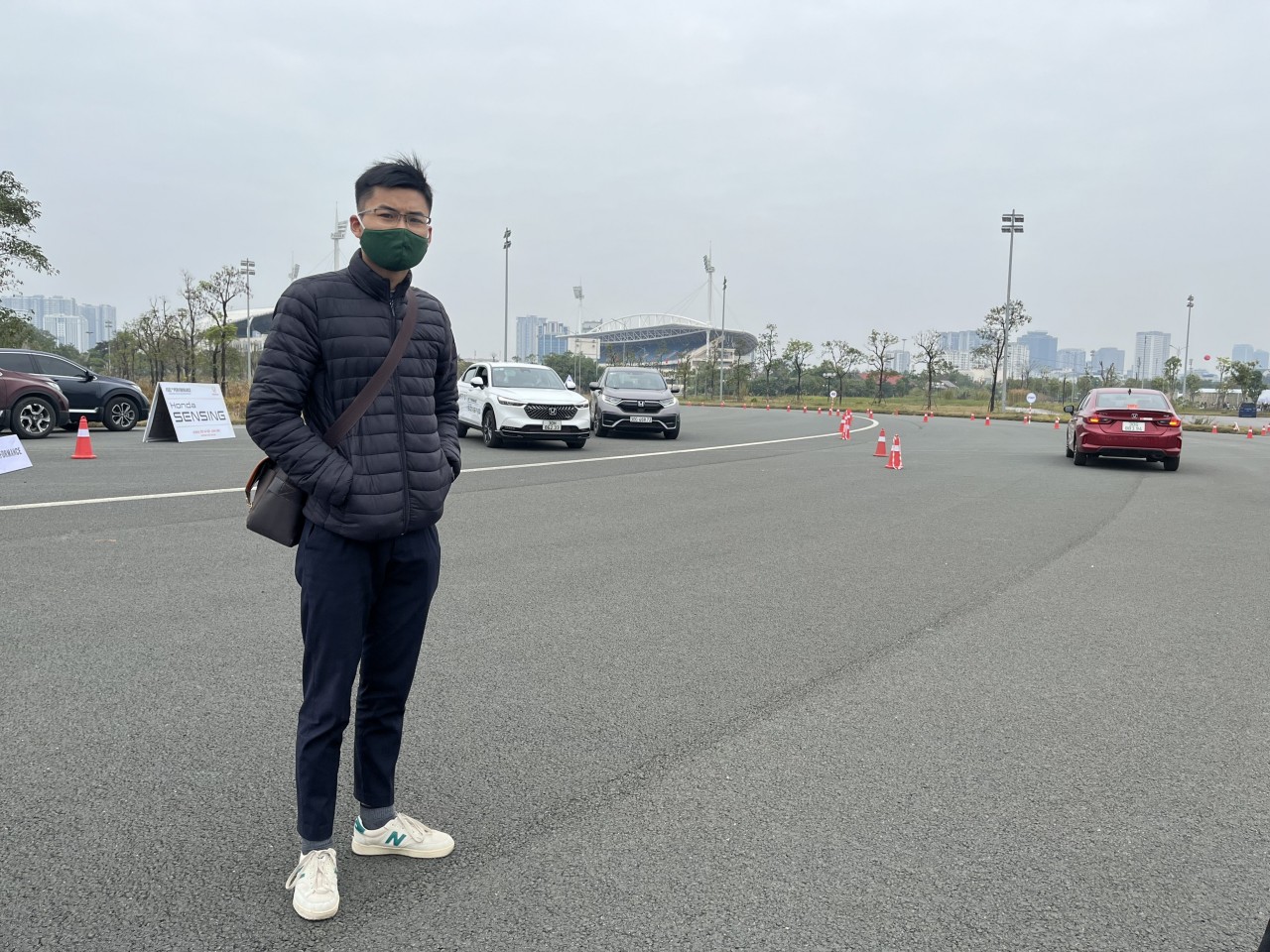 Khách hàng thích thú trải nghiệm các mẫu xe Honda tại Honda Thanks Day