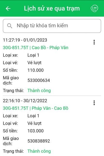 Thu phí không dừng tăng từ ngày 1/1/2023 Thu phí không dừng tăng từ ngày 1/1/2023