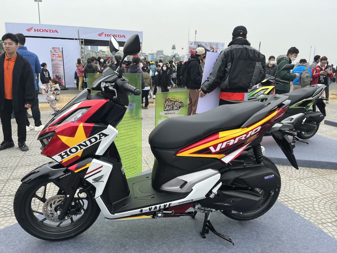 Honda Vario 160 mới ra mắt xuất hiện tại Honda Thanks Day