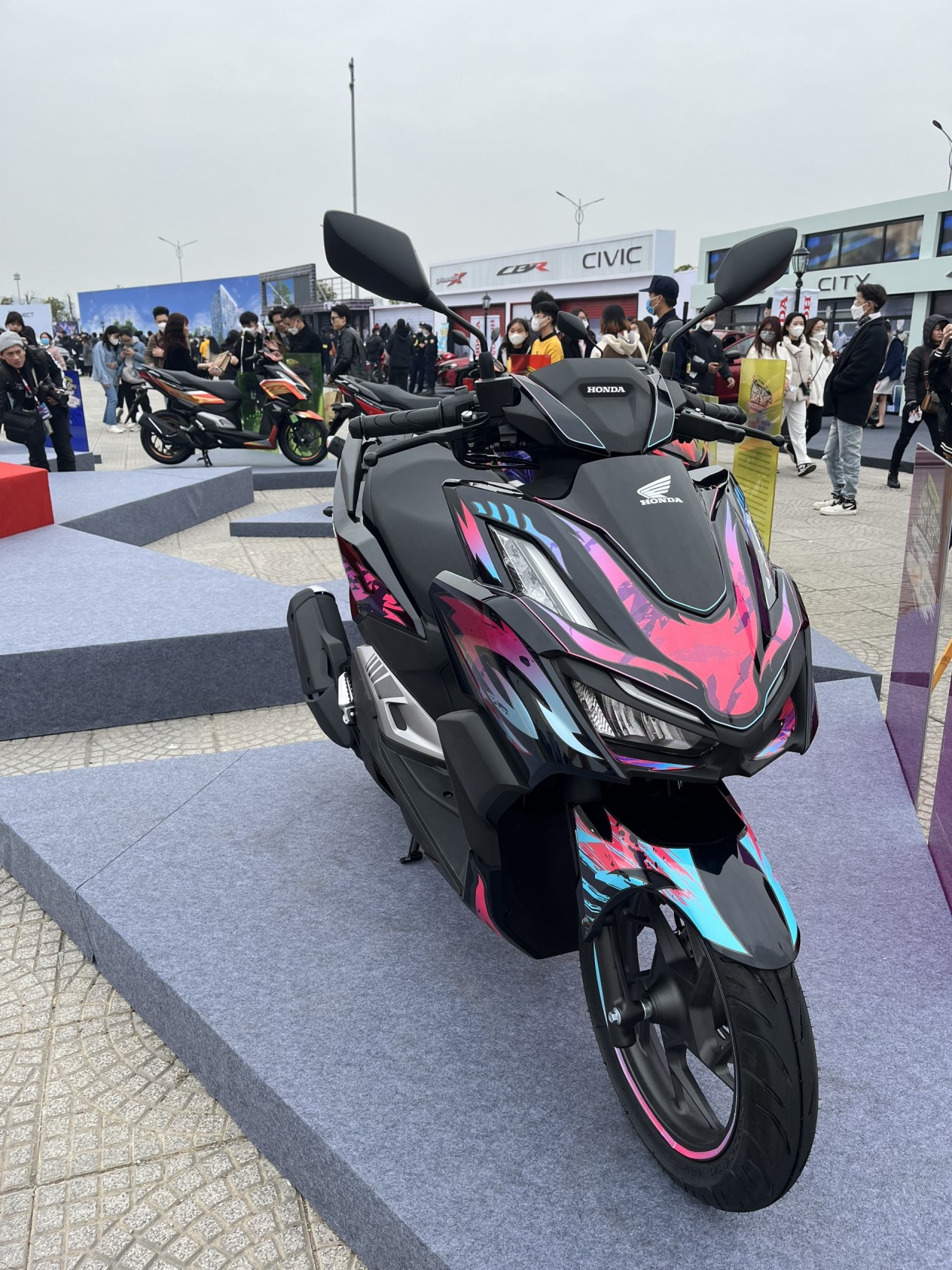 Honda Vario 160 mới ra mắt xuất hiện tại Honda Thanks Day