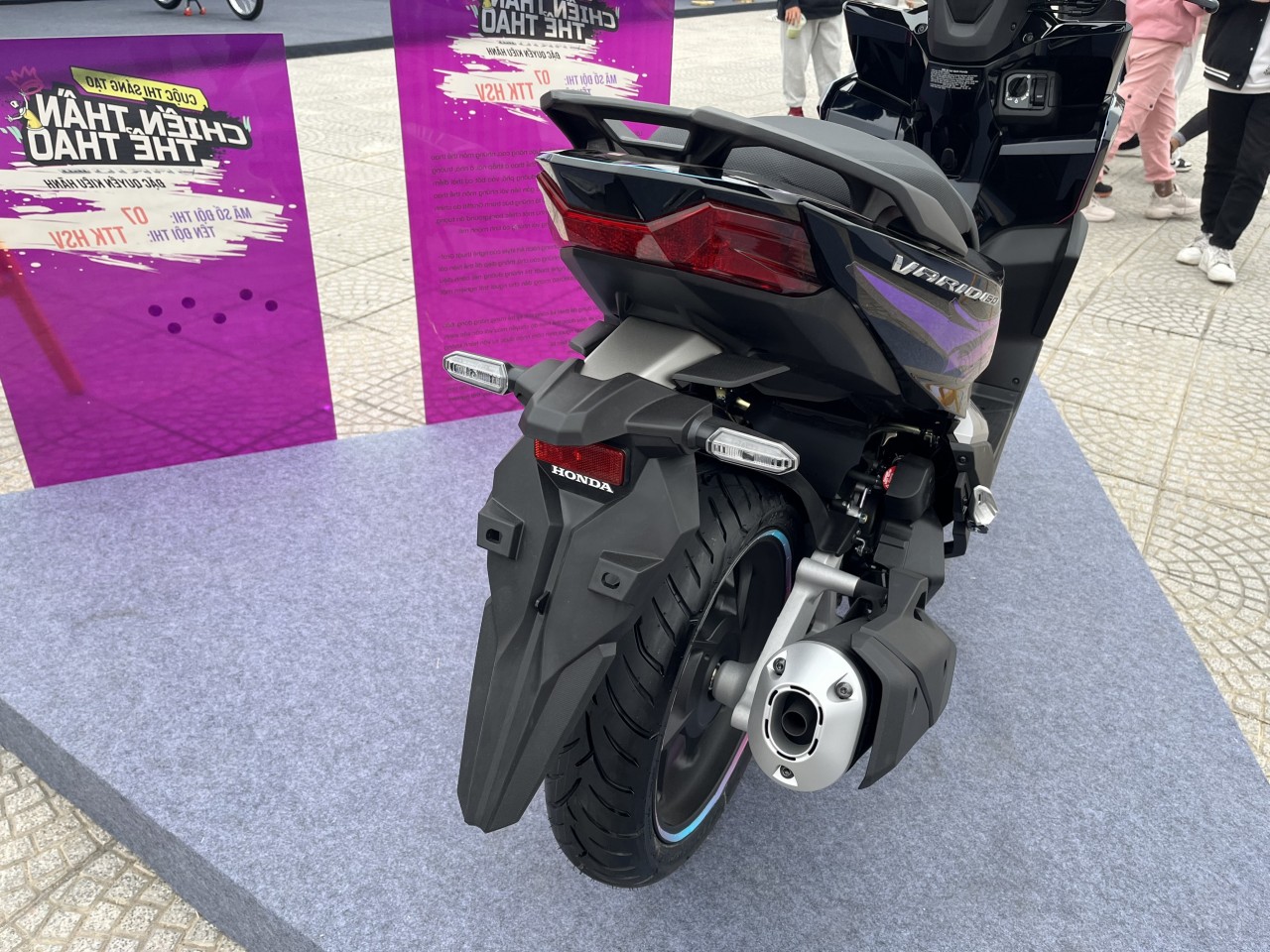 Honda Vario 160 mới ra mắt xuất hiện tại Honda Thanks Day