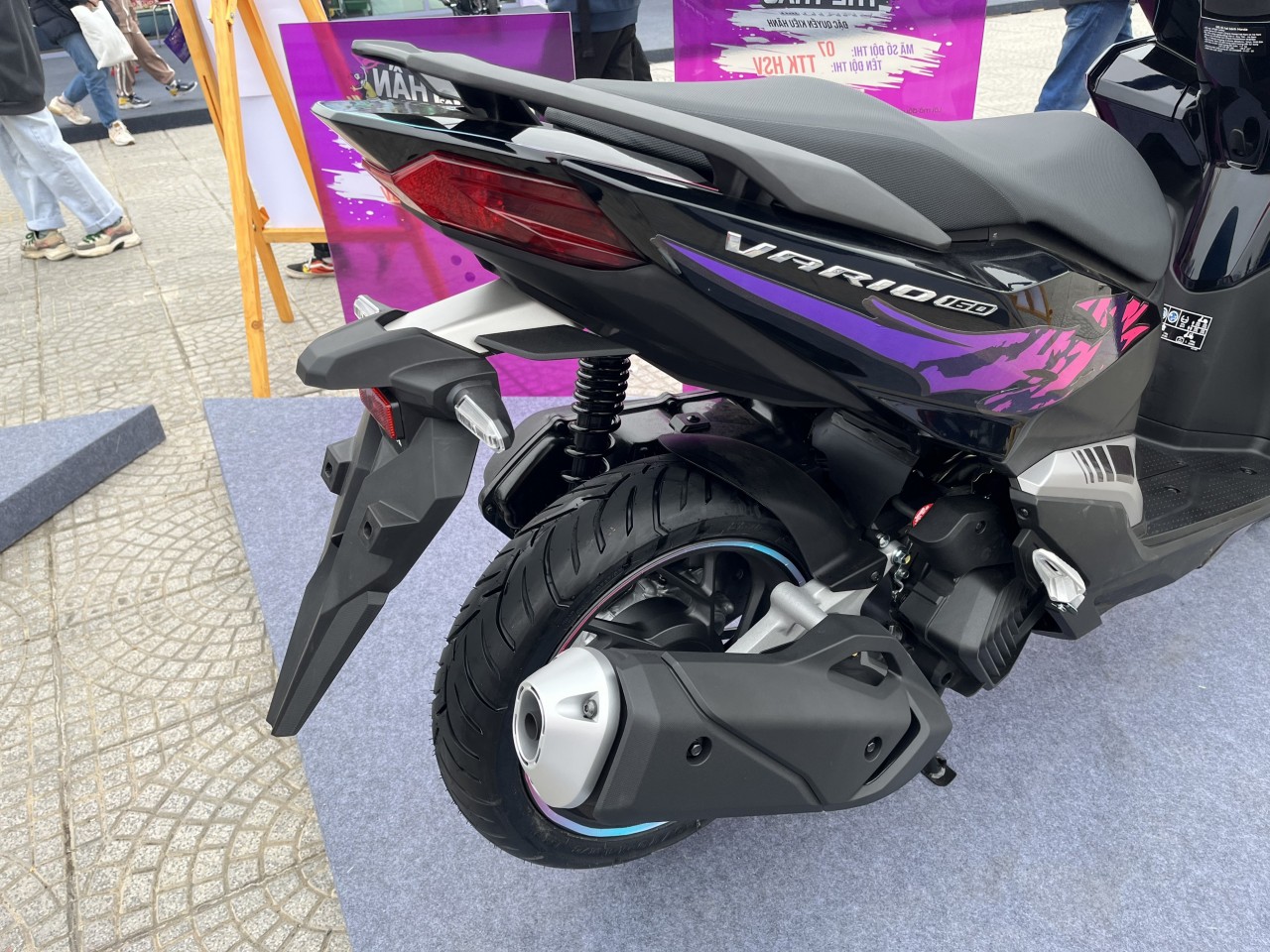 Honda Vario 160 mới ra mắt xuất hiện tại Honda Thanks Day