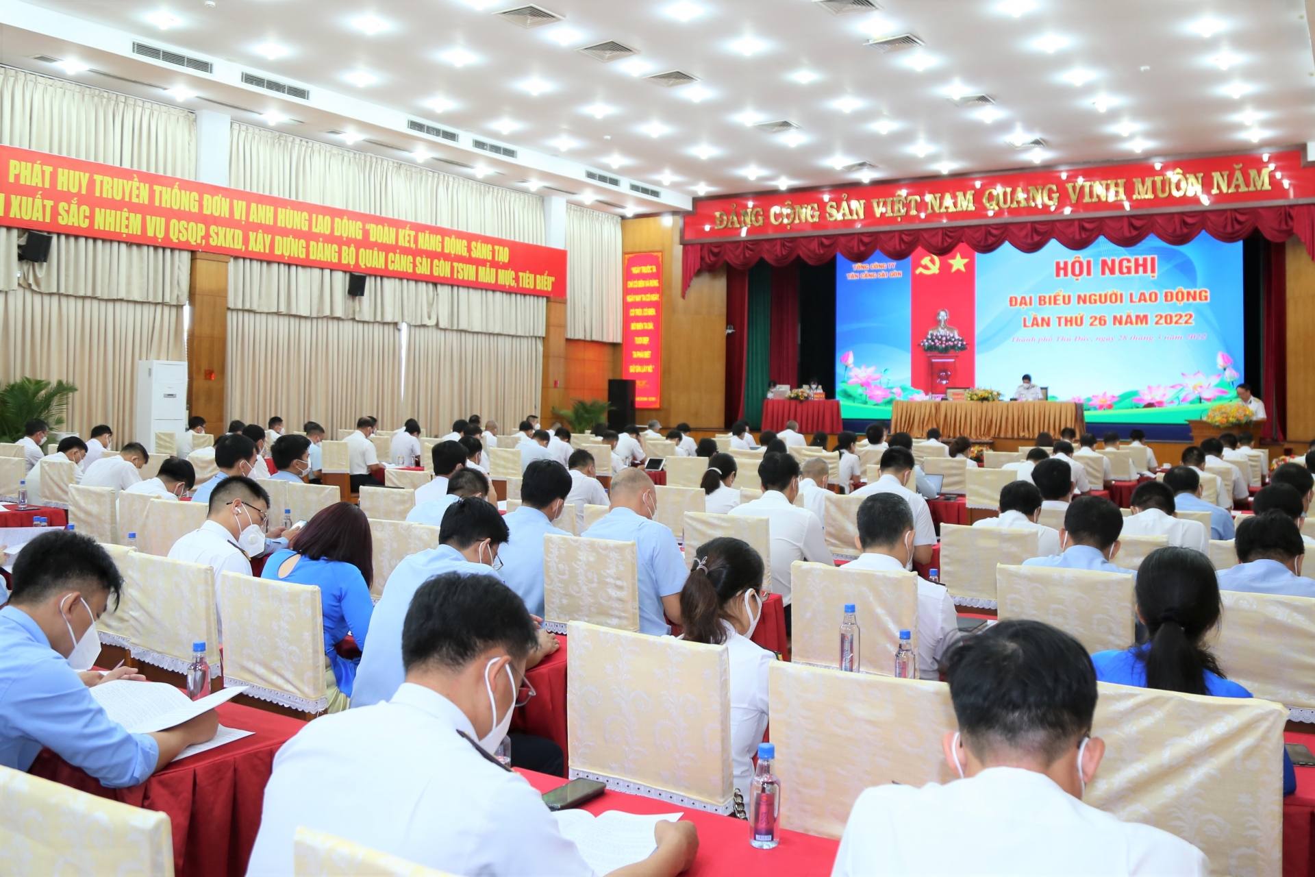 Tổng công ty Tân Cảng Sài Gòn: Hội nghị đại biểu người lao động năm 2022