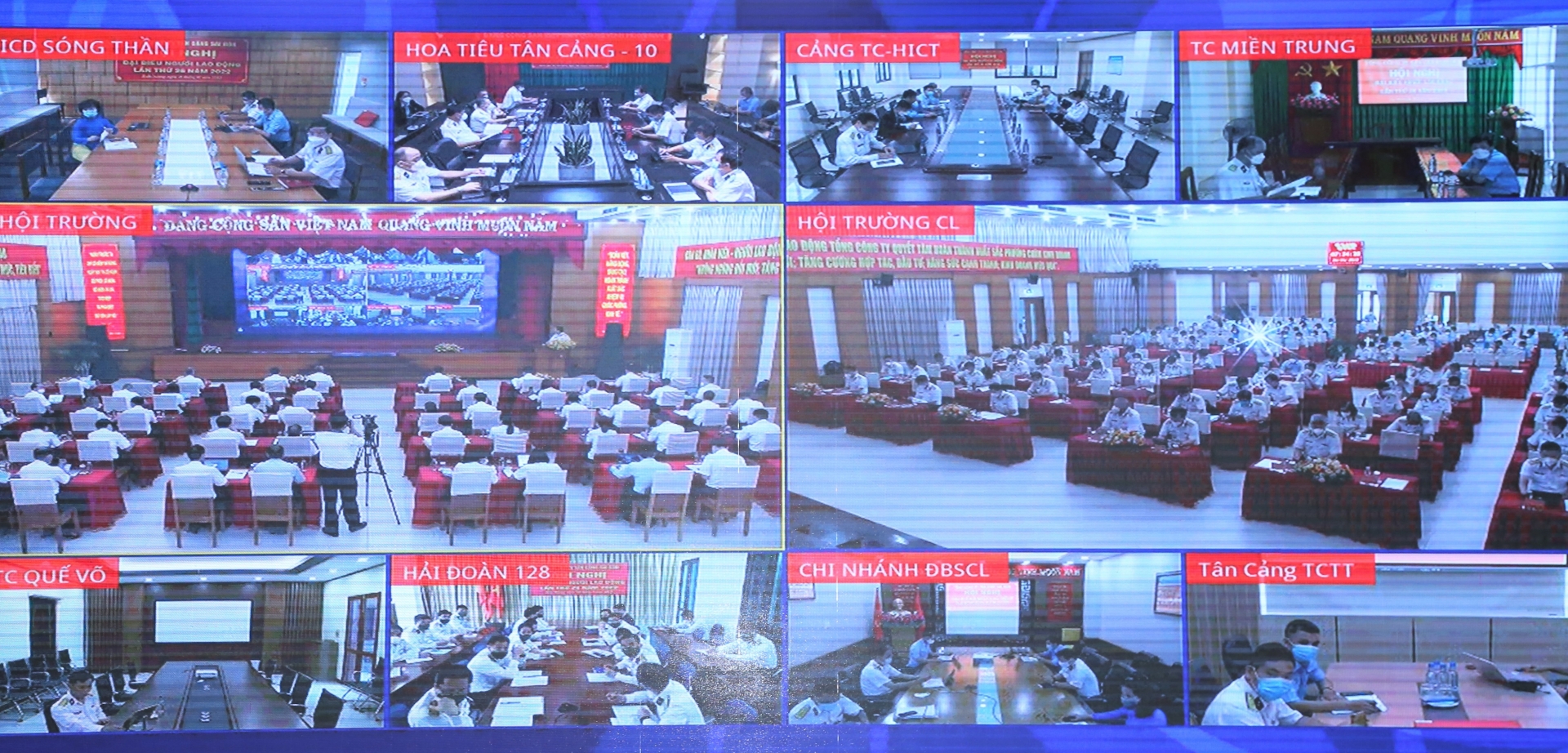 Tổng công ty Tân Cảng Sài Gòn: Hội nghị đại biểu người lao động năm 2022