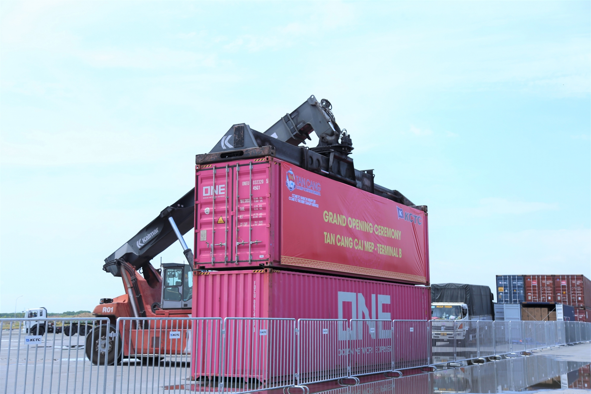 Công ty CP Tân Cảng Cái Mép khai trương Terminal B - Tân Cảng Cái Mép Công ty CP Tân Cảng Cái Mép khai trương Terminal B - Tân Cảng Cái Mép