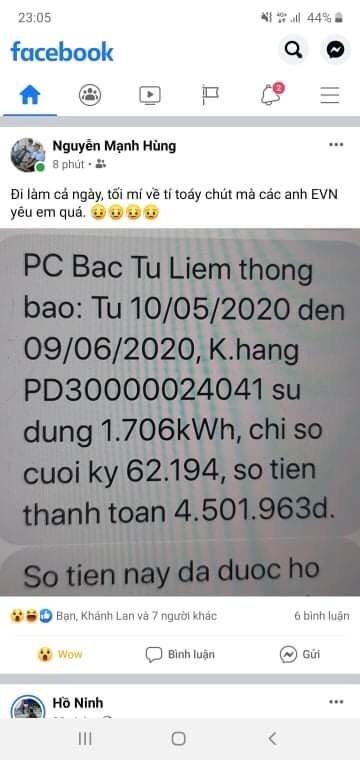 Trời nóng, hóa đơn tiền điện “nhảy múa” không ngừng troi nong hoa don tien dien nhay mua khong ngung