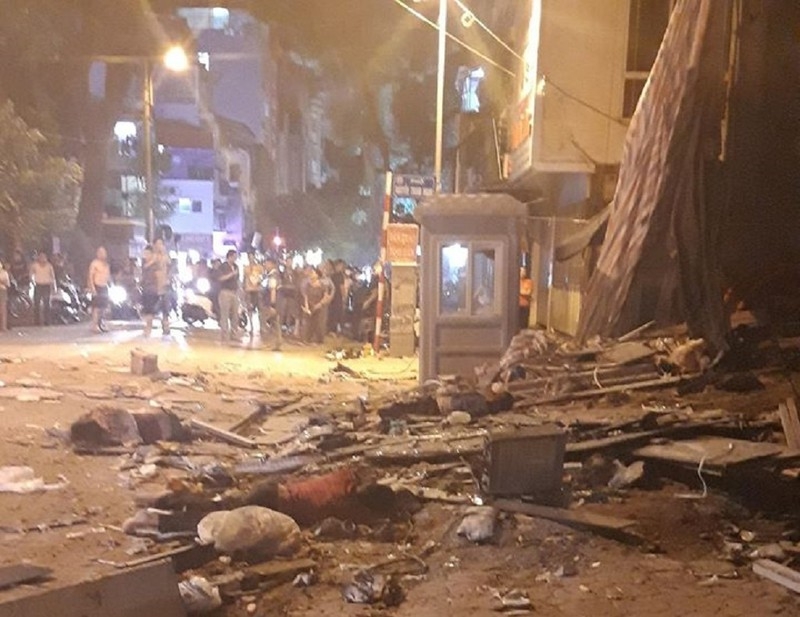 Hà Nội: Sập giàn giáo khiến 3 công nhân tử vong tại chỗ ha noi sap gian giao khien 3 cong nhan tu vong tai cho