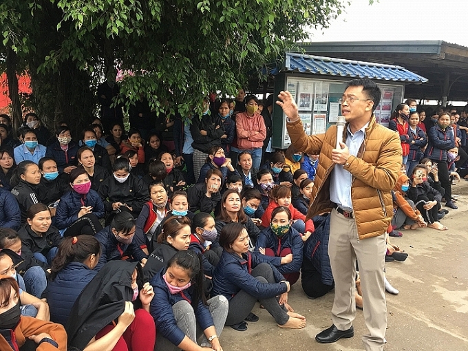 Bài học từ vụ đình công tại công ty TNHH Haivina Kim Liên bai hoc tu vu dinh cong tai cong ty tnhh haivina kim lien