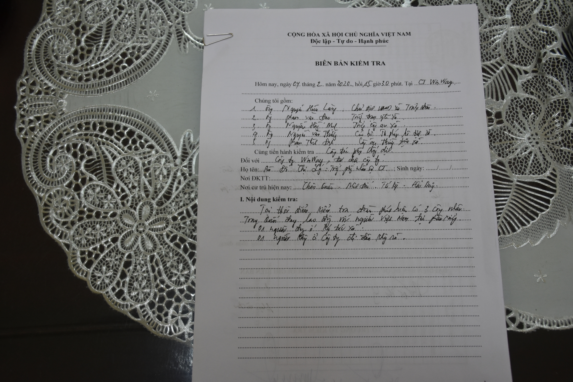 Không thực hiện nghiêm túc việc phòng chống dịch, doanh nghiệp bị lập biên bản khong thuc hien nghiem tuc viec phong chong dich corona doanh nghiep bi lap bien ban