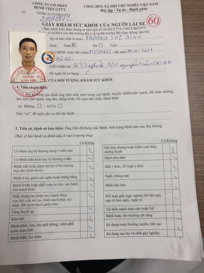 giay kham suc khoe ban tren mang hinh thuc gia nhu that