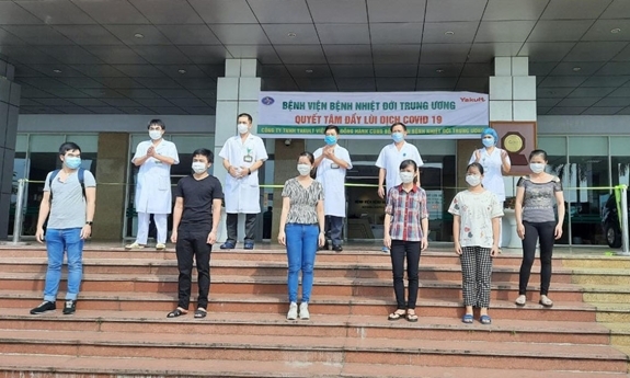 Thêm 8 bệnh nhân mắc Covid-19 được công bố khỏi bệnh them 8 benh nhan mac covid 19 duoc cong bo khoi benh