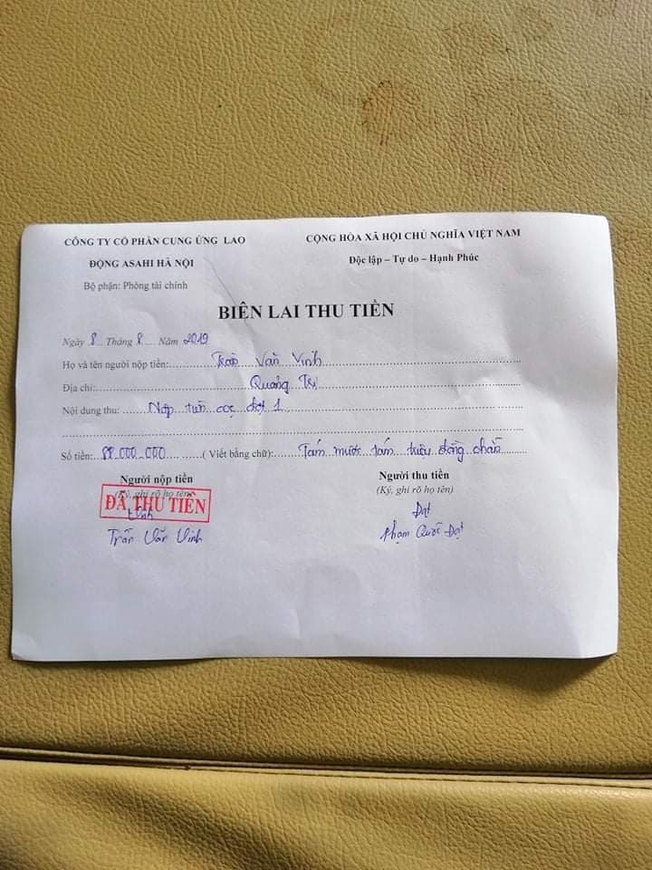 ca tin nguoi lao dong mat tien oan cho don hang xuat khau lao dong ao