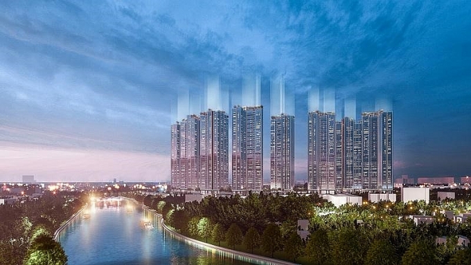 Sunshine City Sài Gòn: Biểu tượng sống thịnh vượng bên dòng Cả Cấm hoa lệ sunshine city sa i go n bie u tu o ng so ng thi nh vu o ng be n do ng ca ca m hoa le