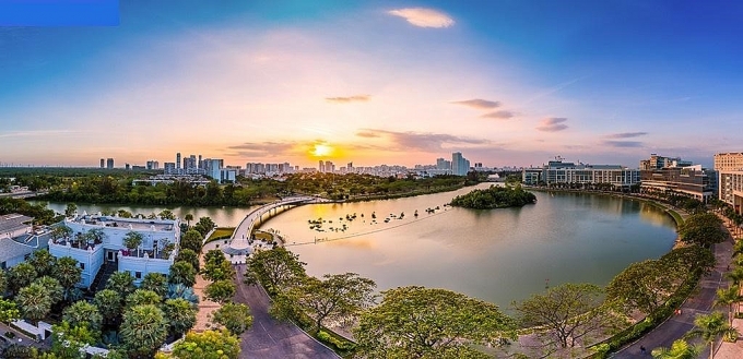 Sunshine City Sài Gòn: Biểu tượng sống thịnh vượng bên dòng Cả Cấm hoa lệ sunshine city sa i go n bie u tu o ng so ng thi nh vu o ng be n do ng ca ca m hoa le