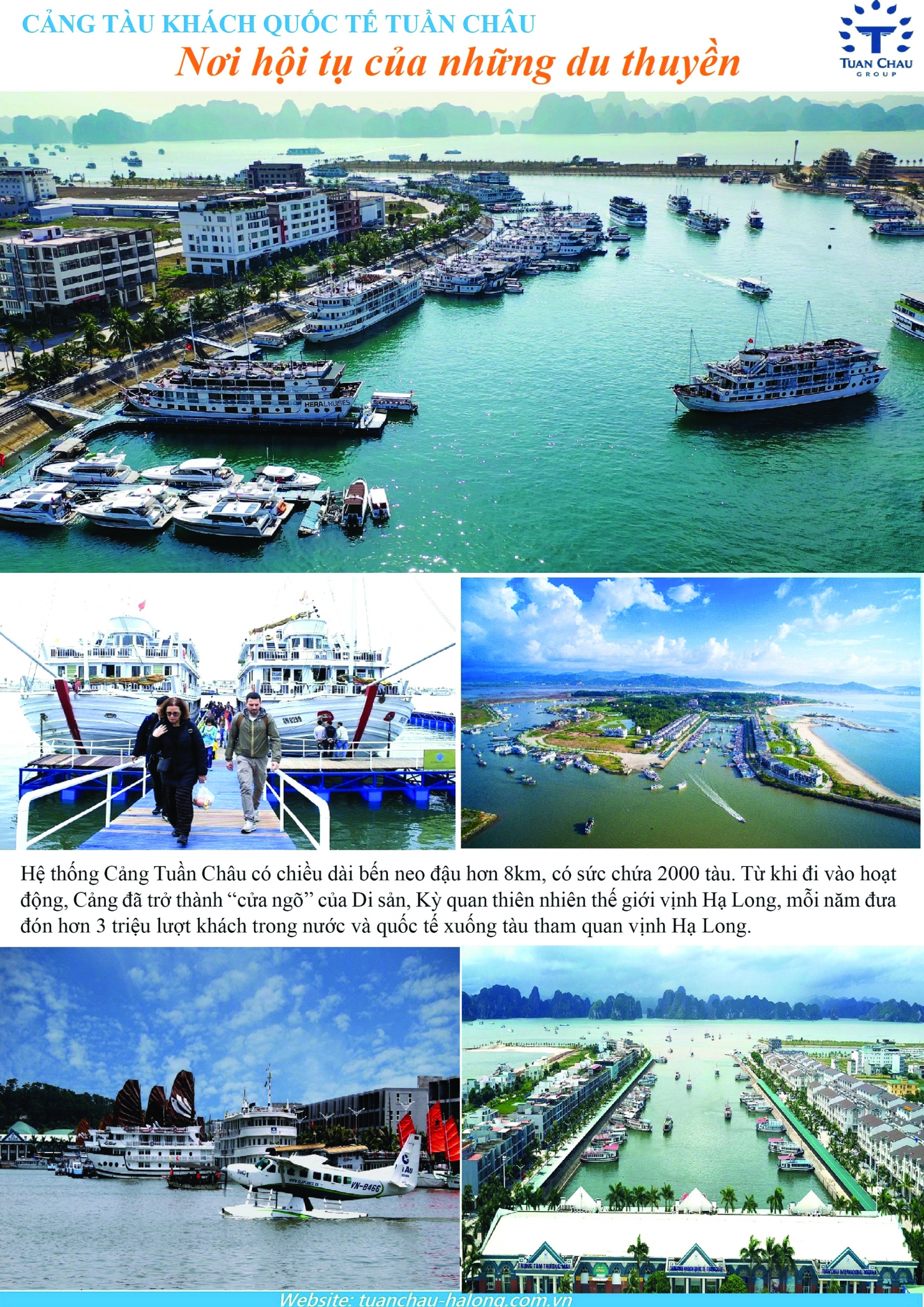 cang tau khach quoc te tuan chau noi hoi tu cua nhung du thuyen