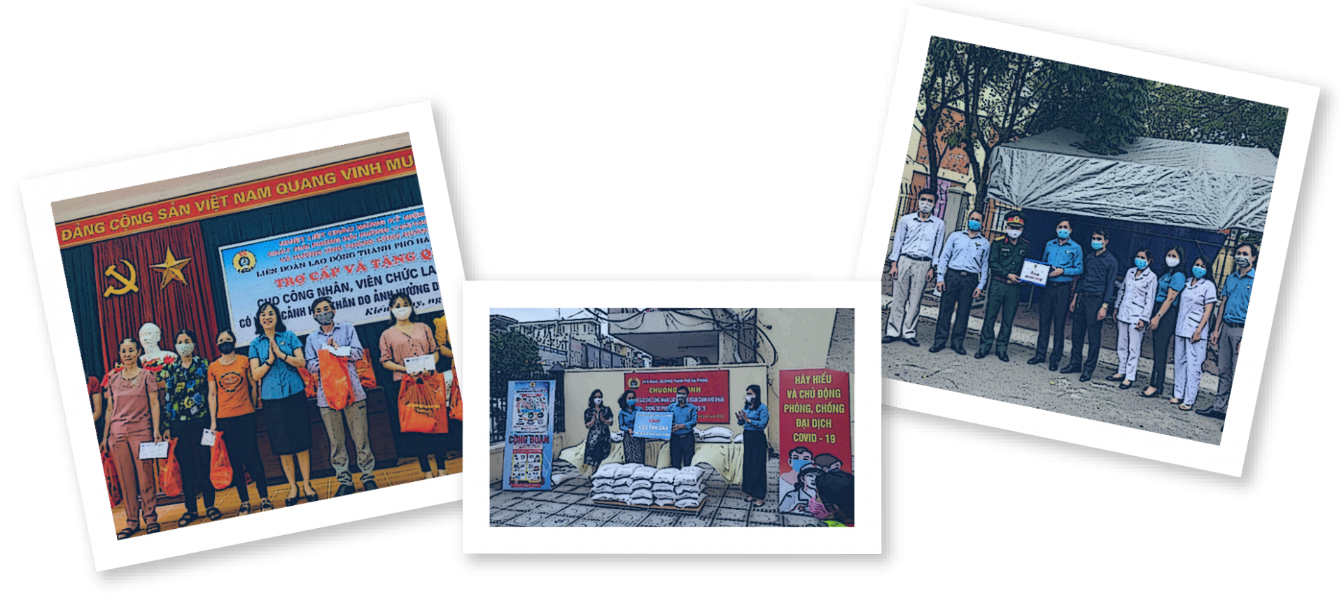 LĐLĐ thành phố Hải Phòng: Bao gạo ấm tình công đoàn ldld thanh pho hai phong bao gao am tinh cong doan