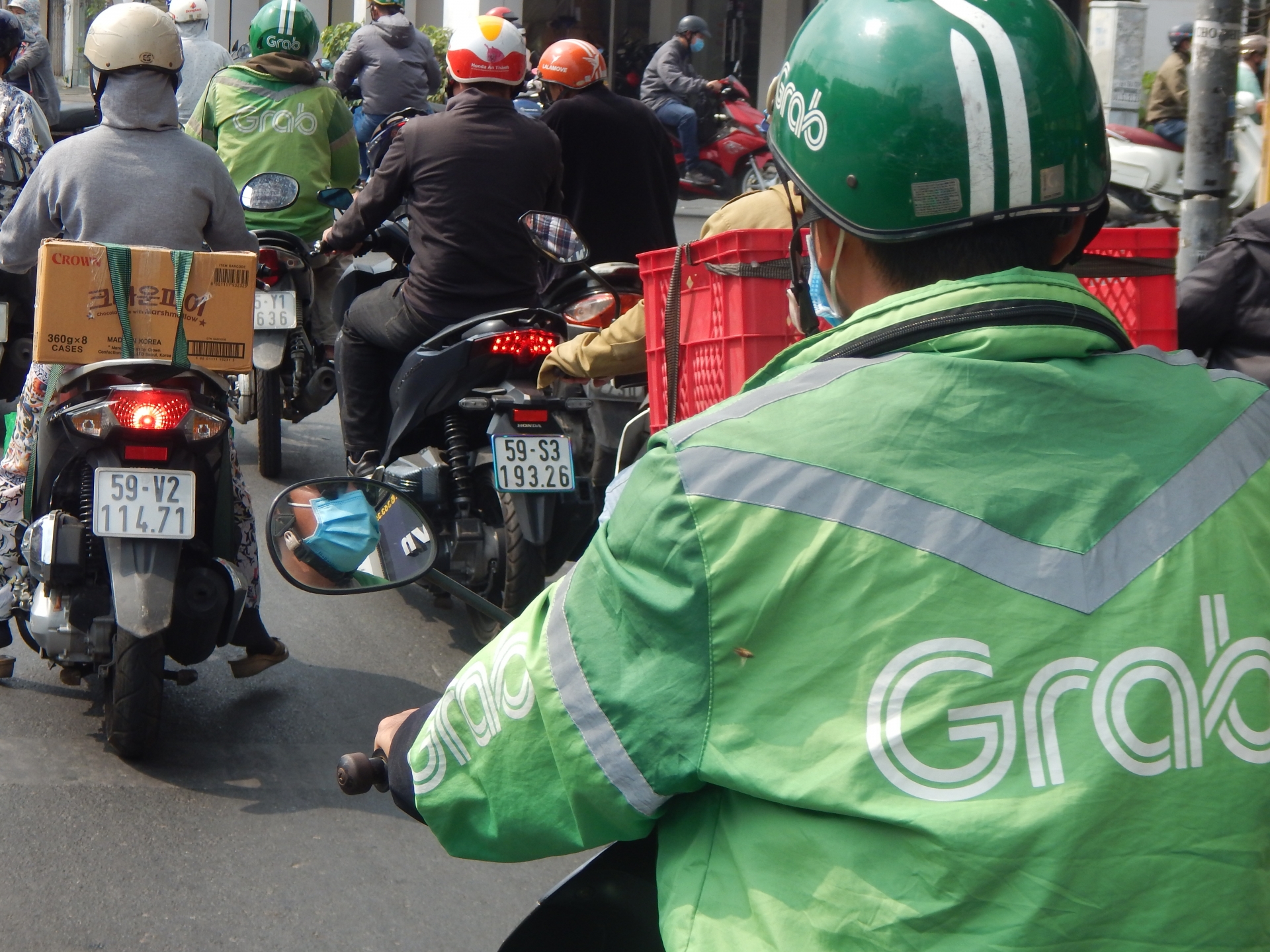 Nhiều lao động hành nghề xe ôm công nghệ gia nhập công đoàn