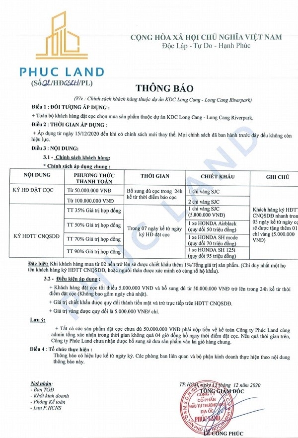 Không ngăn chặn cái gọi là “Long Cang Riverpark” thì hậu họa khó lường
