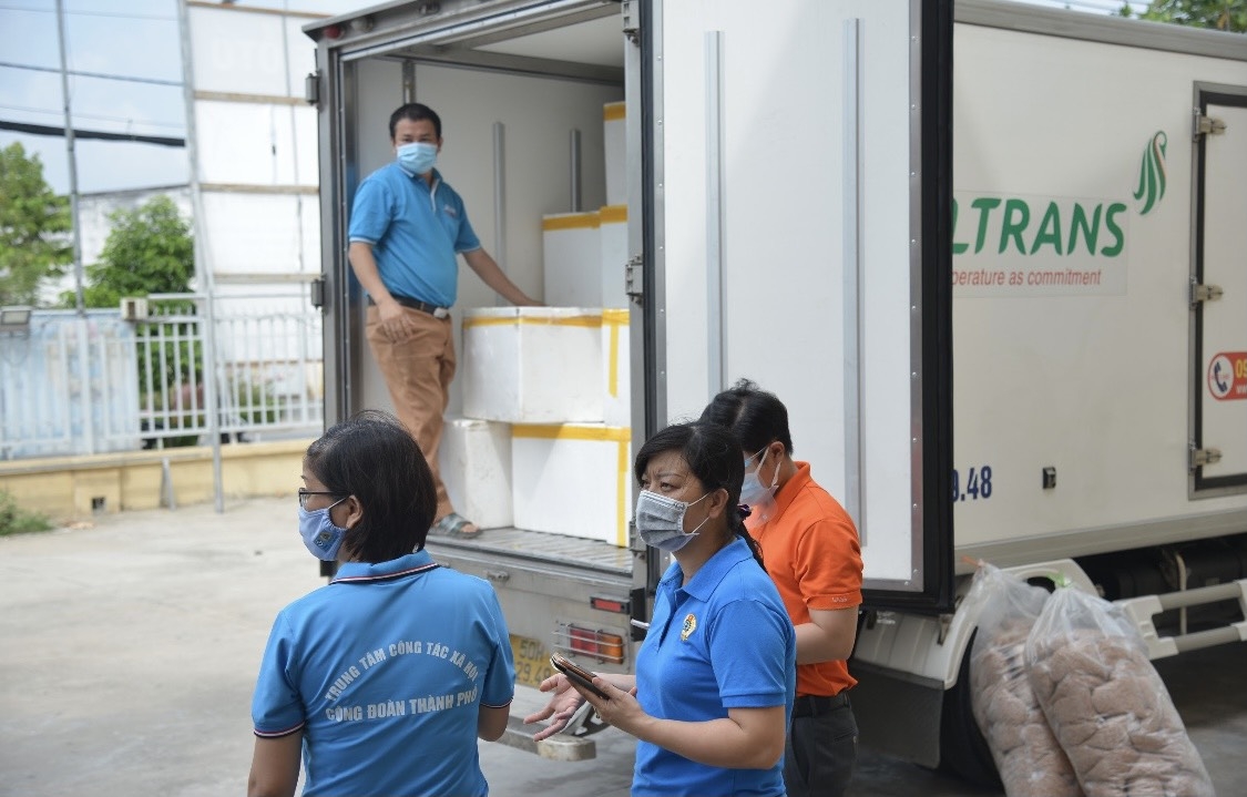 TP HCM: Nhiều hoạt động hỗ trợ khẩn cấp cho người lao động