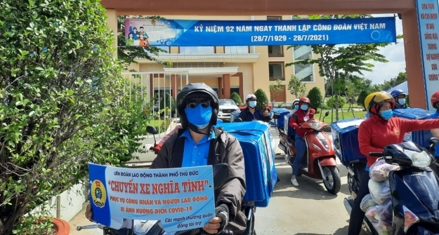 TP HCM: Nhiều hoạt động hỗ trợ khẩn cấp cho người lao động