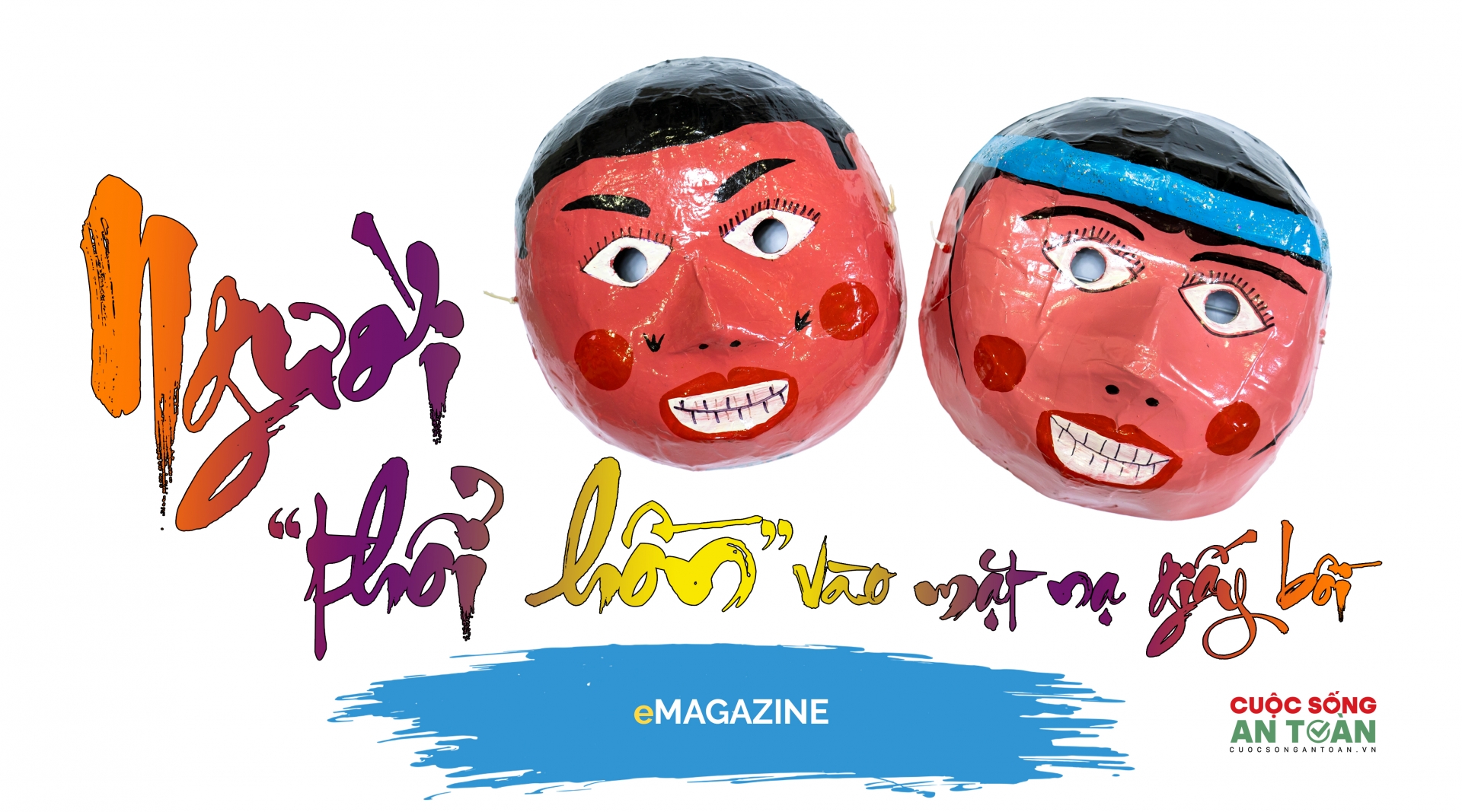 Người "thổi hồn" vào mặt nạ giấy bồi