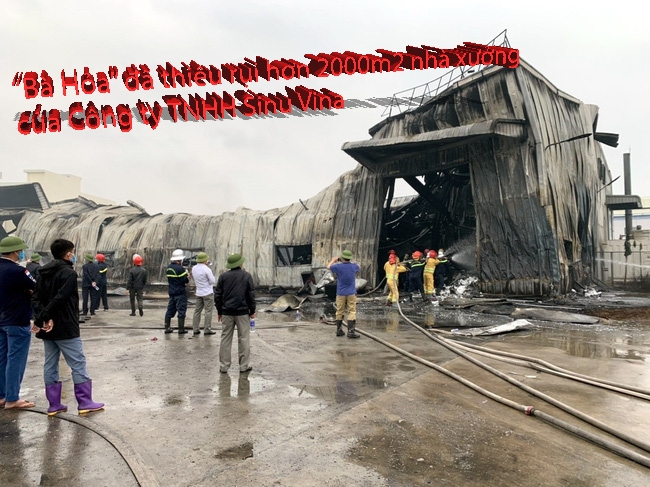 “Bà Hỏa” Thiêu Rụi Hàng Ngàn Mét Vuông Nhà Xưởng Của KCN Vân Trung, Bắc Giang “Bà Hỏa” Thiêu Rụi Hàng Ngàn Mét Vuông Nhà Xưởng Của KCN Vân Trung, Bắc Giang