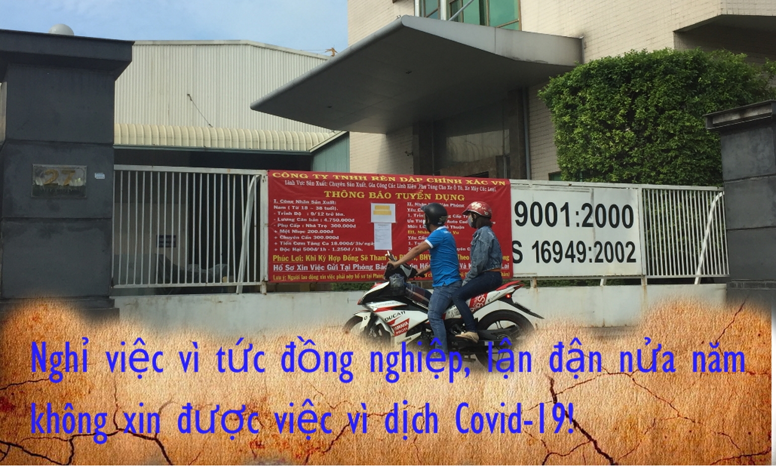 Nghỉ việc vì tức đồng nghiệp, lận đận nửa năm không xin được việc do Covid-19 Nghỉ việc vì tức đồng nghiệp, lận đận nửa năm không xin được việc do Covid 19