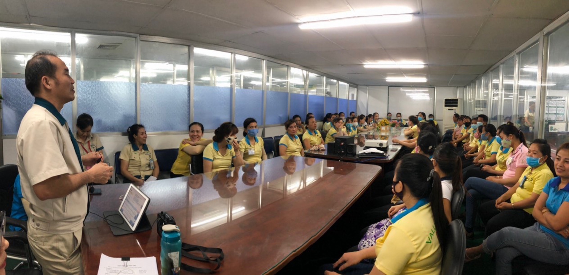 Sự phục hồi sản xuất "thần kỳ" ở Taekwang Vina Sự phục hồi sản xuất "thần kỳ" ở Taekwang Vina