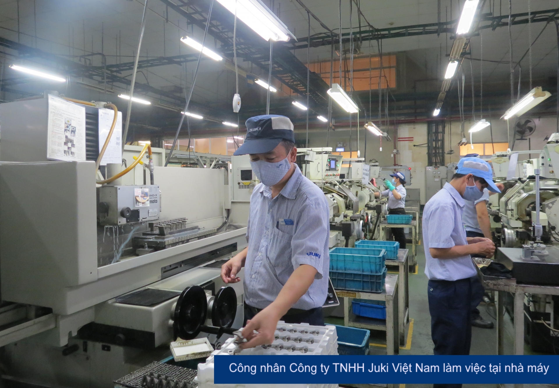 Nữ thủ lĩnh của Chi bộ Đảng Công ty Juki Việt Nam Nữ thủ lĩnh của Chi bộ Đảng Công ty Juki Việt Nam