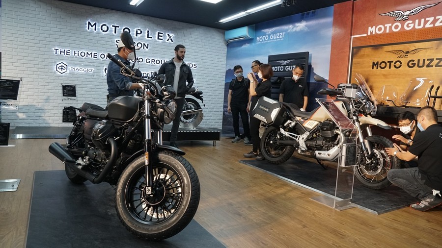 Piaggio khai trương Motoplex, chính thức phân xe phân khối lớn tại Việt Nam